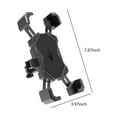 thumbnail image 3 of WLAGOOD Bike Mount，Motorcycle Mobile Phone Shockproof Electric Bicycle Riding Navigation Machine Frame Metal Rotatable Mobile Phone, 3 of 9