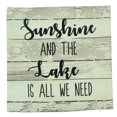 thumbnail image 2 of Sunshine and the Lake  |  Throw Pillow | Home Decor | Cabin Decor Ideas | Cabin Pillow | Lake Life | Vintage Lake Decor | Lake House, 2 of 4