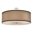 thumbnail image 2 of Meyda 160458 48 in. Cilindro Beige Textrene Pendant, 2 of 2