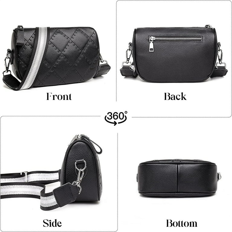 Bag Strap, Black Bag Strap, Wide Shoulder Strap, Adjustable Shoulder Strap,  Interchangeable Strap for Bum Bags, Crossbody Bag Strap 