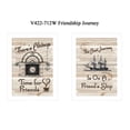thumbnail image 4 of TrendyDecor4U Friendship Journey 2-Piece Vignette Wall Art V422-712W, 4 of 4