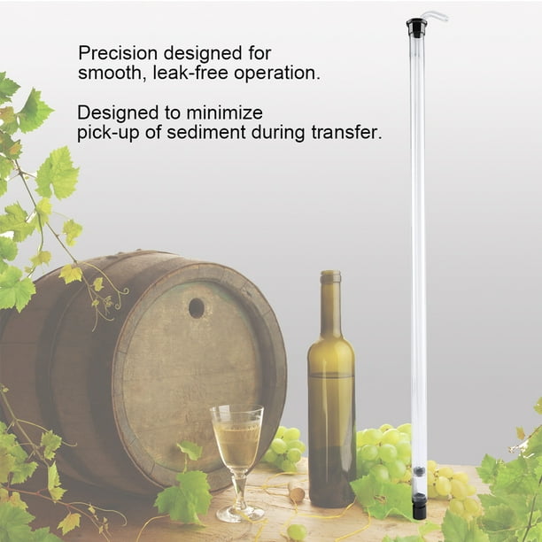 LeakFree Auto Siphon Racking, Siphon, For Beer Carbonated Beverages