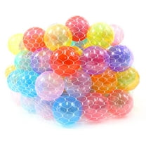 Non-Toxic Transparent "Phthalate Free" Crush Proof Play Balls 100pcs/pk