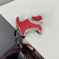 thumbnail image 4 of Wrapables Stylish Purse Hook Hanger, Foldable Handbag Table Hanger, Red Cat, 4 of 7