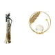 thumbnail image 1 of Figura de mujer africana,Estatua de dama tribal africana hecha a mano en una cafetería.,Estatua de bola de cristal,Estatuas de bolas de cristal para decoración del hogar,escritorio, 1 of 8
