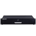 thumbnail image 3 of RackPath 2U Rack Mount Drawer for 19 Inch AV/Network/DJ Equipment Racks or Cabinets with Lock and Key Black, 3 of 6