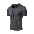 thumbnail image 1 of Sudadera con capucha para hombre Qarigey Hipster Hip Hop Workout Gris oscuro XXL, 1 of 6