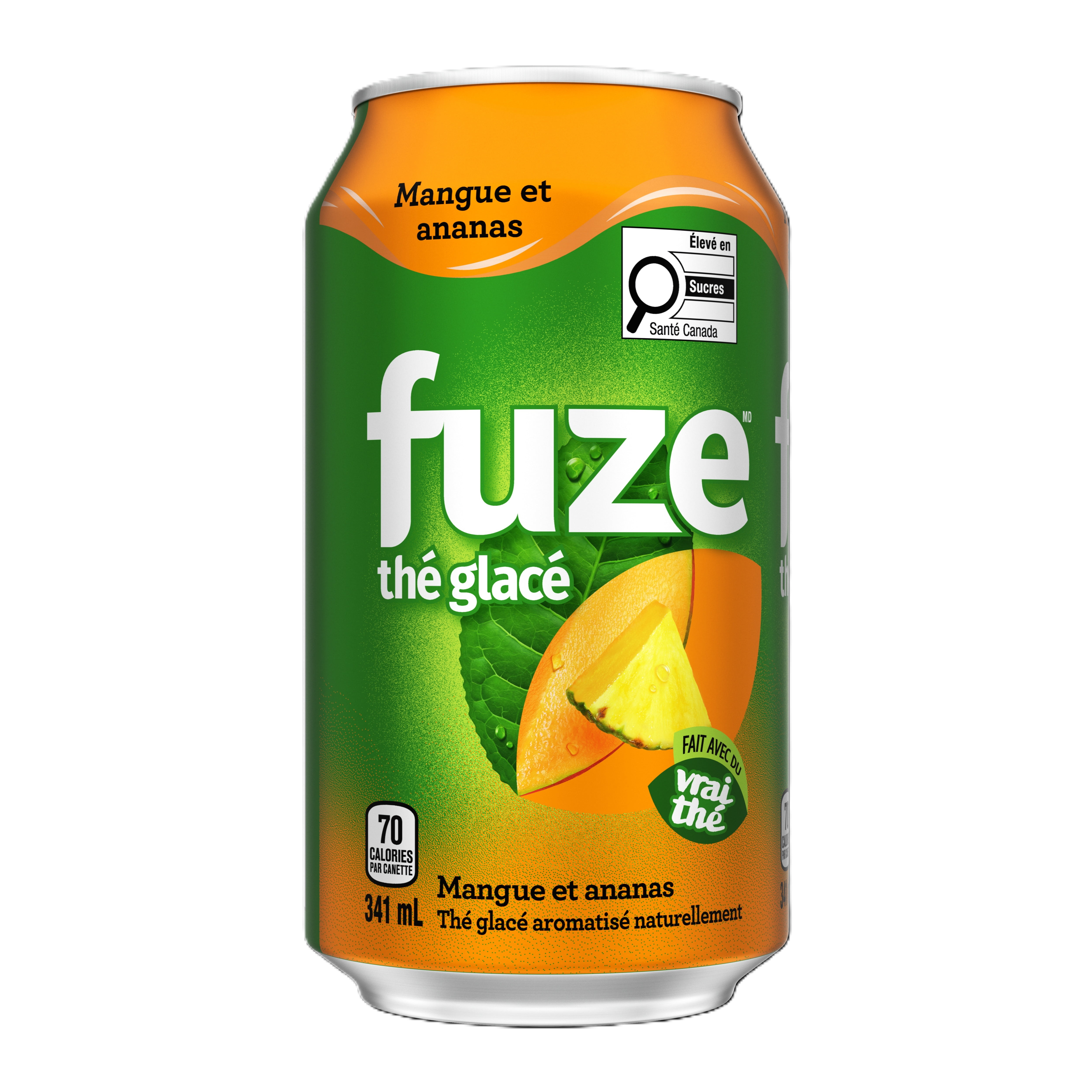 Fuze Iced Tea Mango Pineapple 12X341ML