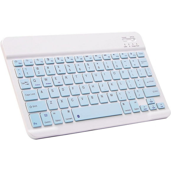 XIHAMA Ultra Slim Bluetooth Keyboard Portable Mini Wireless Keyboard Rechargeable for Apple iPad iPhone Samsung Tablet Cell Phone Smartphone iOS Android Windows