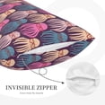 thumbnail image 3 of Lsque Octopus in love Pattern Pillow Case – Soft & Cozy Throw Pillow Cover, Hypoallergenic Cushion Case for Sleeping Women with Envelope Closure-20"x30", 3 of 6