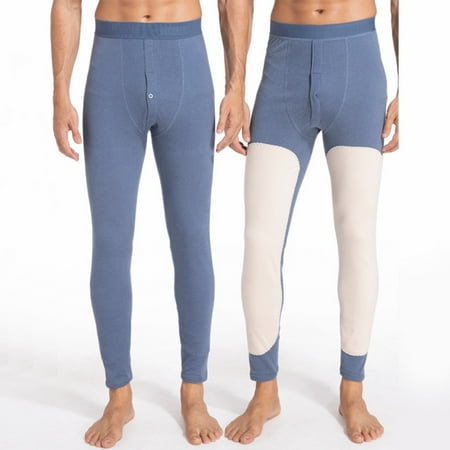 

Mens Fleece Underpants Thermal Winter Warm Underwear Slim Fit Long Johns