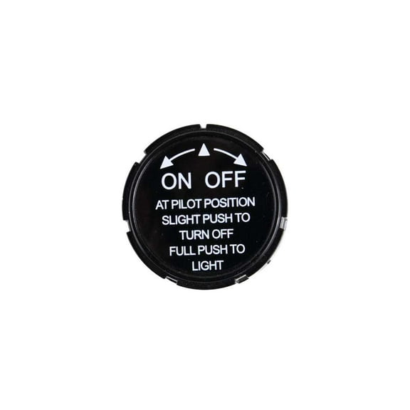 HPC Fire Replacement Black Pilot Control Knob