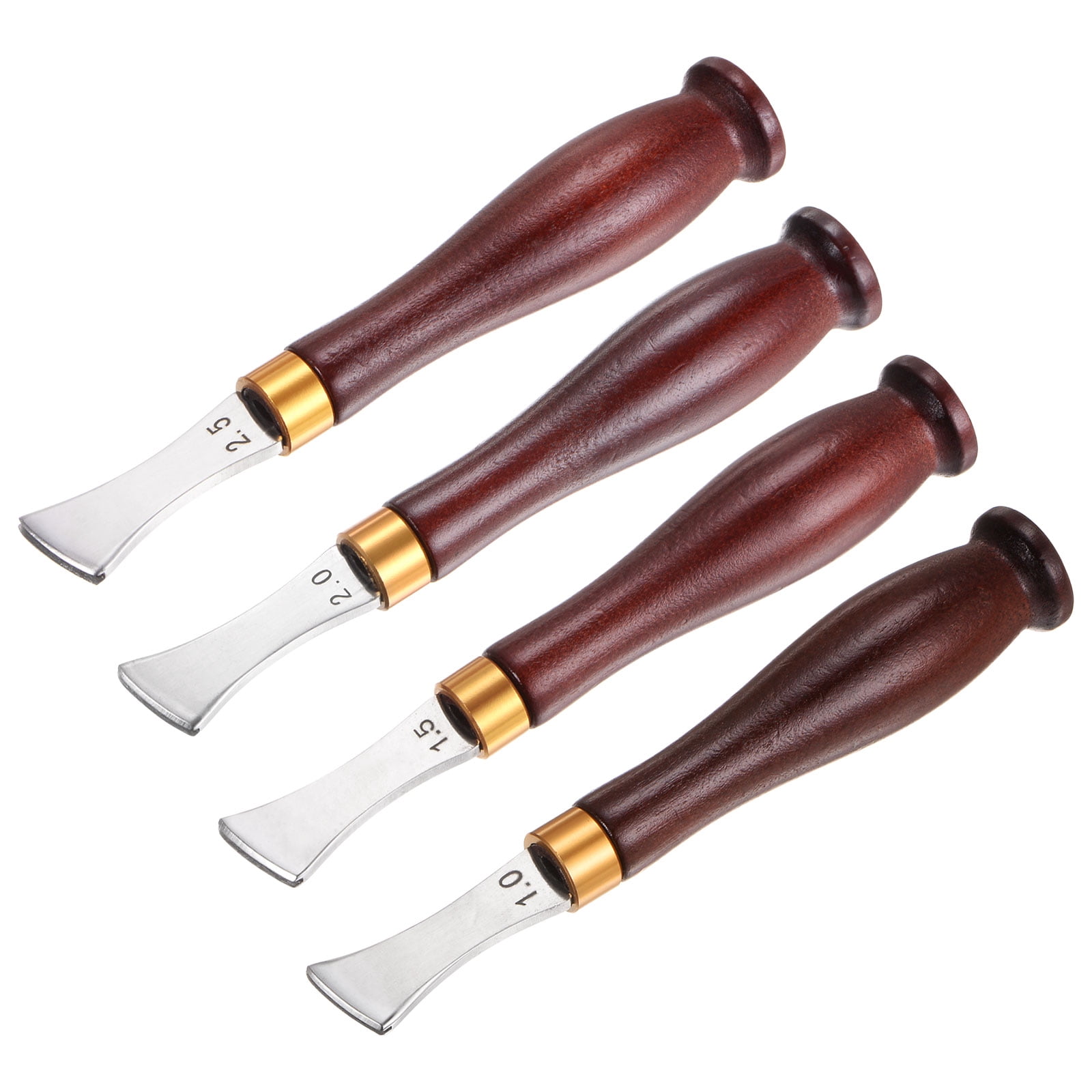 Leather Edge Creaser 1mm 1.5mm 2mm 2.5mm Stainless Steel DIY Leather, Red