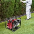 thumbnail image 3 of 4-Stroke Gas Pump for Water Gasoline Powered Water Pump Gas Pumps Trash Pumps Gasoline Powered Engine Pumping for Farmland Agriculture 2inch 4KW 212CC 2 Impeller, 3 of 9