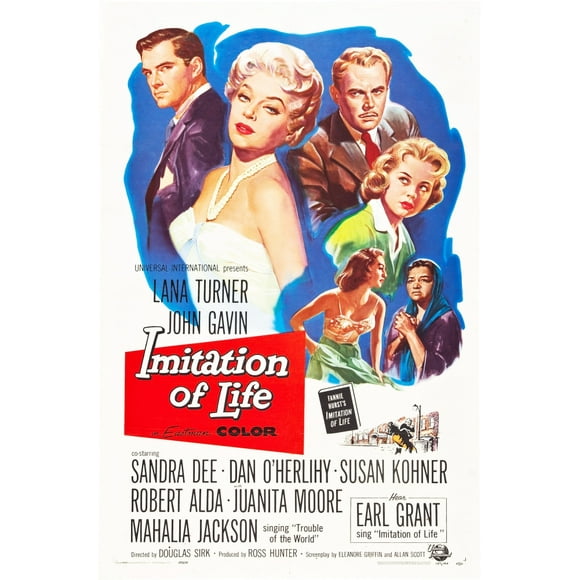 Imitation Of Life From Left: John Gavin Lana Turner Dan O'Herlihy Sandra Dee Susan Kohner Juanita Moore 1959. Movie Poster Masterprint (11 x 17)