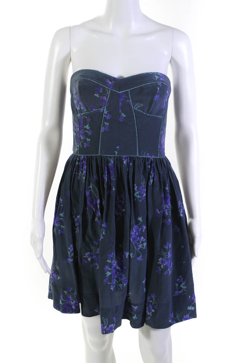 Pre-owned|Rebecca Taylor Womens Floral 