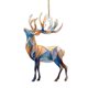 thumbnail image 1 of Atrapasol acrílico con colgante de animales coloridos, adorno para ventana, impresión acrílica 2D, decoración festiva para árbol de Navidad y hogar., 1 of 8