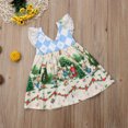 thumbnail image 2 of Sylvamorning Robe Imprimée Conte de Fées pour Bébé Fille 1-6 Ans Robe Princesse Mr.Rabbit, 2 of 9
