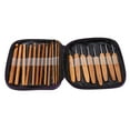 thumbnail image 2 of OTVIAP Bamboo Crochet Hooks Set with Case, 20, 2 of 9