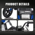 thumbnail image 5 of Okybaby 24V Kids Ride On Electric Dirt Bike, 200W High Speed Hub Electric Motorcycle, Max Speed 10MPH, Rear Spring Suspension, Kids Motorbike with Bluetooth&Horn For Kids Aged 5-15,Blue, 5 of 8