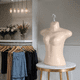thumbnail image 4 of Atmos Homeware Maniquí de Niña | Exhibidor Femenino Juvenil de Plástico de Alta Resistencia con Gancho | Torso Infantil para Ropa y Accesorios | Paquete de 5 Piezas color Blanco, 4 of 5