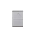 thumbnail image 4 of KOWO 2 Drawer Vertical Wooden File Cabinet with Lock, Accommodate A4 Letter and Legal Size File, White, 4 of 7