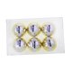 thumbnail image 2 of Soidarity 1 juego de pelotas de golf plateadas para ceremonia, accesorios deportivos de golf, pelota de práctica en paquetes de caja como regalos Golf 6 piezas en una caja Soidarity OD003017-03B, 2 of 6