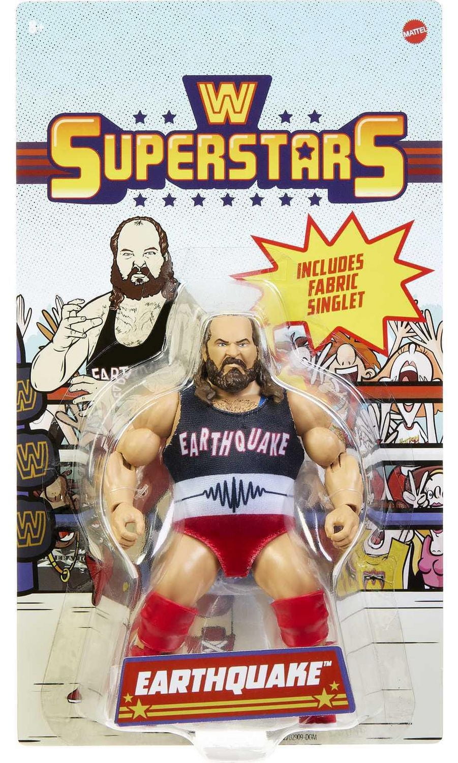 WWE Superstars Earthquake Action Figure
