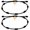 Black, variant on String Bracelet for Women & Men - Kabbalah Protection with 7 Knots and Christian Design, Adjustable , Friendship Wristband for Luck (Pulsera Roja para Mujer)