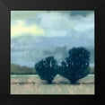 thumbnail image 2 of Vision Studio 12x12 Black Modern Framed Museum Art Print Titled - Moonlit Field I, 2 of 5
