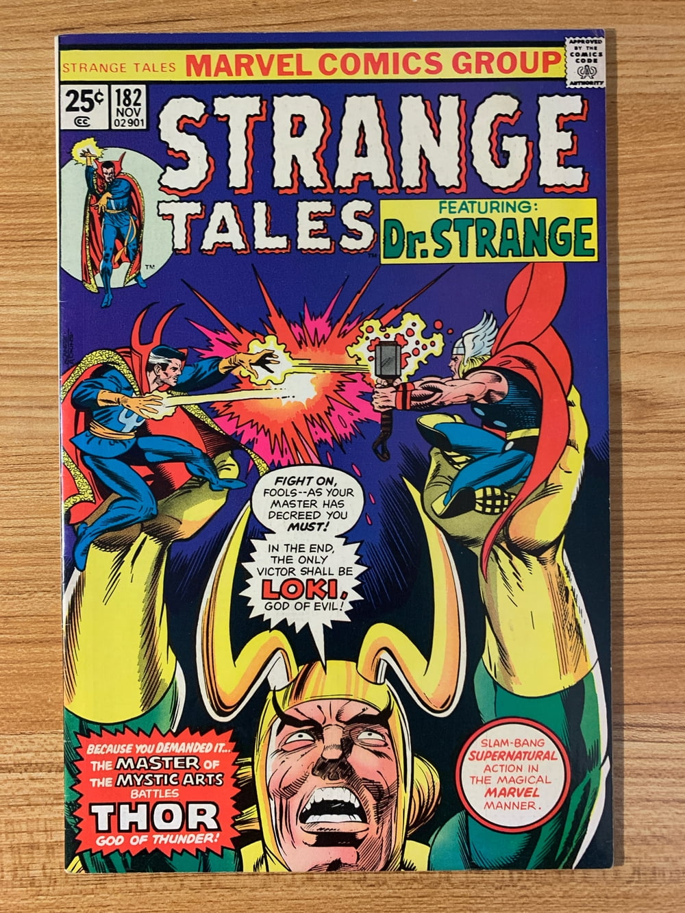 Cover of Strange Tales #182