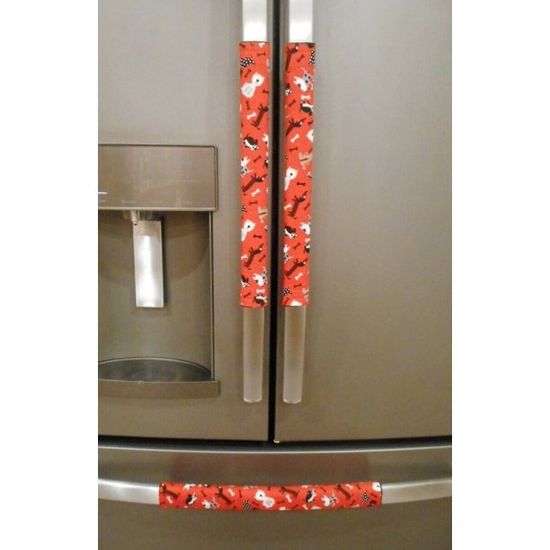 Puppy Dogs Refrigerator Oven Dishwasher Handle Covers by Penny's Needful Things (Set of 2