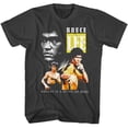 thumbnail image 1 of Bruce Lee Triple Smoke Adult T-Shirt, 1 of 2