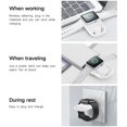 thumbnail image 4 of Base Carga Reloj Con Cargador Inalámbrico USB + Tipo C para Apple Watch Series 7 6 5 4, 4 of 9