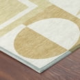 thumbnail image 3 of Addison Rugs Chantille Indoor/Outdoor Transitional Geometric Gold Machine Washable Rectangle Rug, 9' x 12', 3 of 8