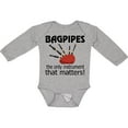 thumbnail image 3 of Inktastic Bagpipe Player Funny Music Joke Boys or Girls Long Sleeve Baby Bodysuit, 3 of 5