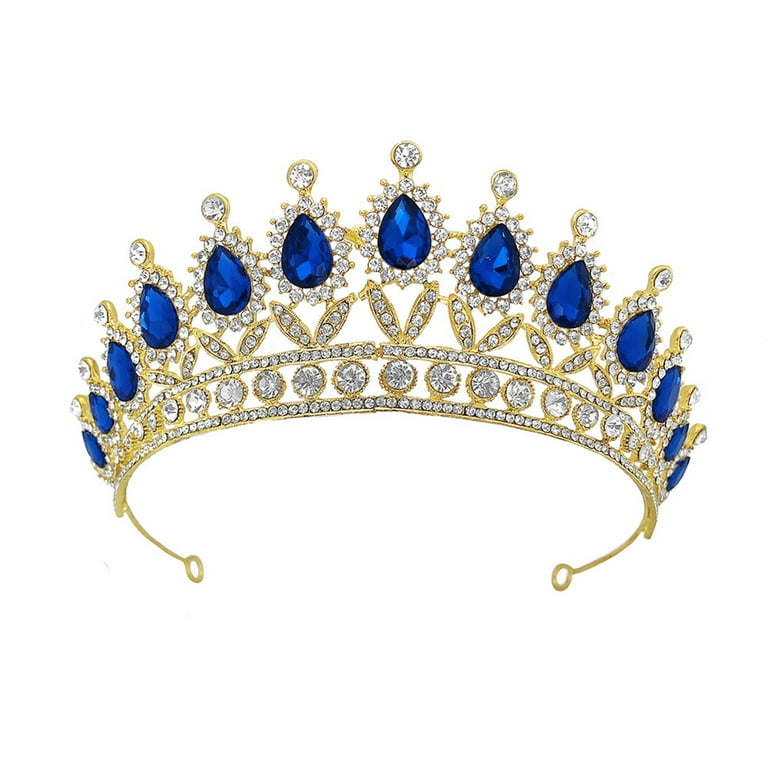 茶 tiara Women Girl Headdress Parts Vintage DIY Crown Material Kits