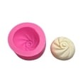 thumbnail image 2 of Pink Silicone Bun Dumpling Mold, Multipurpose Bao Bun Silicone for Chocolate, Candle Making, Soap Making and Plaster Crafts, Easy-Use Dumpling Molds for DIY Lovers, 2 of 5