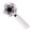 Purple, variant on Football Shape Handheld Fan With 5 Speeds And Build In Light For Sports Fan