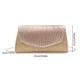 thumbnail image 5 of Bolso de noche Cadena Fiesta Cena Bolso Exquisito Vestido Muñequera Monedero (Champagne), 5 of 9