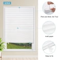 thumbnail image 5 of MYshade 12 Pack No Tools Temporary Light Filtering Paper Shades for Windows(White, 36" W x 72" H), 5 of 7