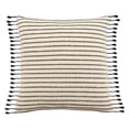 thumbnail image 2 of Funda de almohada de macramé, funda de cojín de bohemio tejido para cama, sofá, sofá, decoración para hogar, de almohada cómodas con Negro 45x45cm Macarena Fundas de almohada, 2 of 7