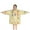 Yellow Princess Castle, variant on White Princess Knight Pattern Blanket Hoodies for Kids 6-13YR Oversize Wearable Blanket Hoodies for Boys Girls Teens