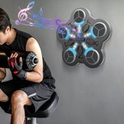 Music Boxing Machine, Bluetooth Wall Boxing Punching Pad, Interactive Punching Trainer with Boxing Gloves, Music Punching Machine for Home Adults Kids