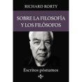 thumbnail image 1 of Libro Sobre La Filosofia Y Los Filosofos Tapa Blanda, Autor Richard Rorty, Editorial Tecnos, 1 of 1