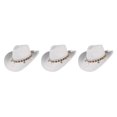 thumbnail image 4 of maskred Evolve Style Classic Cowboy Straw Hat And Durable Natural Straw Shell Hat 3Set, 4 of 6