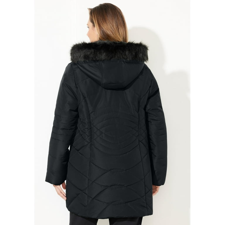 Firetrap down hotsell parka jacket womens