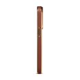 thumbnail image 2 of For iPhone 13 Pro Electroplating Back Cover Genuine Cow Leather Coated PC Protective Phone Case, 2 of 4