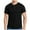 Black, variant on Men's Henley Shirts Short Sleeve Waffle Casual Basic Tees Classic Henley Summer Solid T Shirts with Pocket