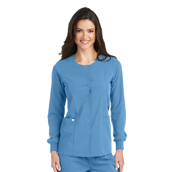 Grey's Anatomy Signature Warm-Up for Women - Super-Soft Medical Scrub Jacket